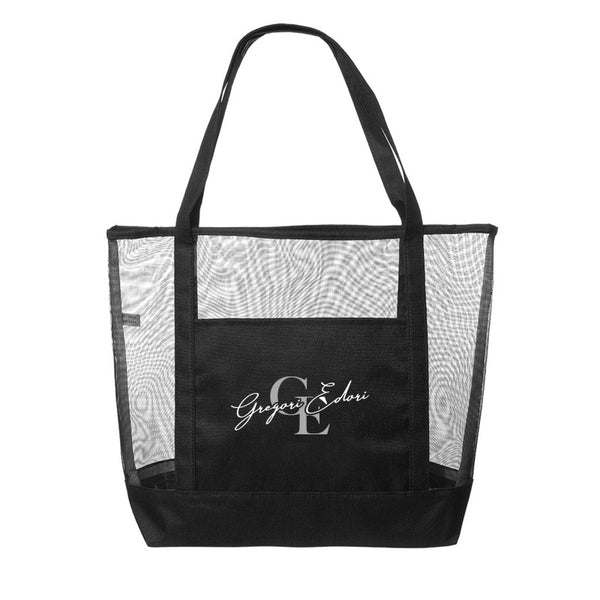 T-LMB-2 | Lauderdale Mesh Beach Bag (2 Color Imprint)