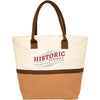 T-WSJT-F | Two-Tone Jute Window Shopper Tote Bag (Full Color Imprint)